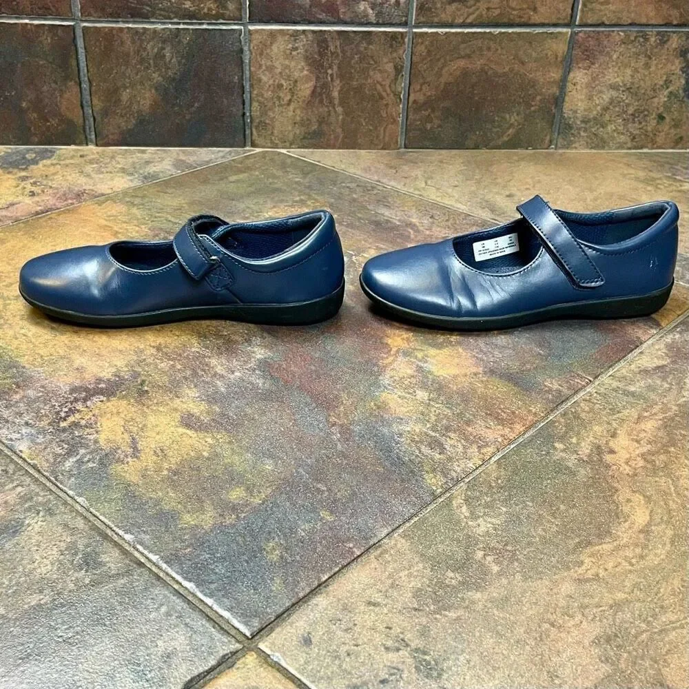 Hush Puppies Lexi Blue Mary Jane Slip-on Shoes 3 M